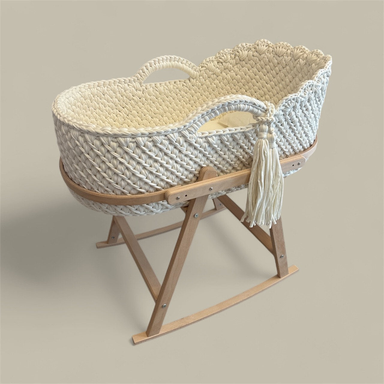 Couffin Blanc crème 80x40 cm