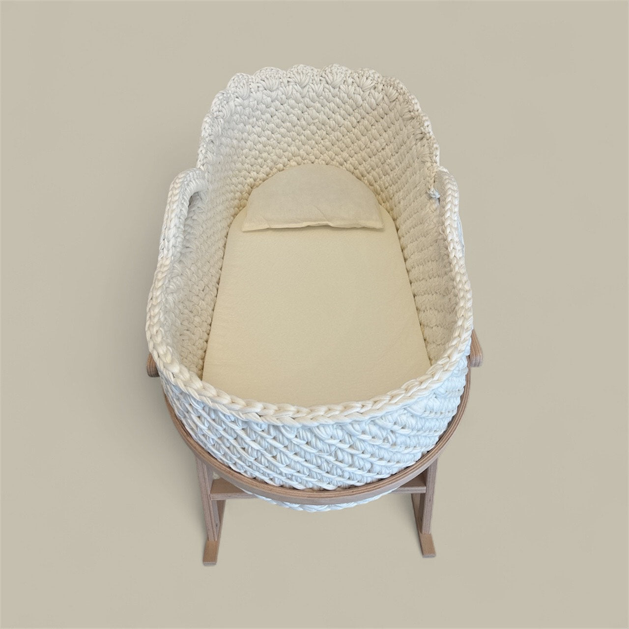 Couffin Blanc crème 80x40 cm