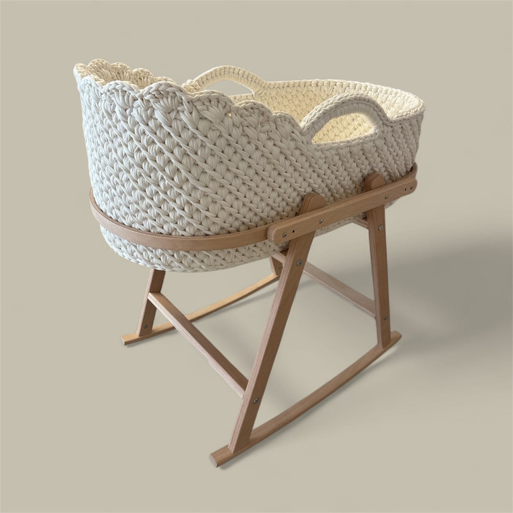 Couffin Blanc crème 80x40 cm