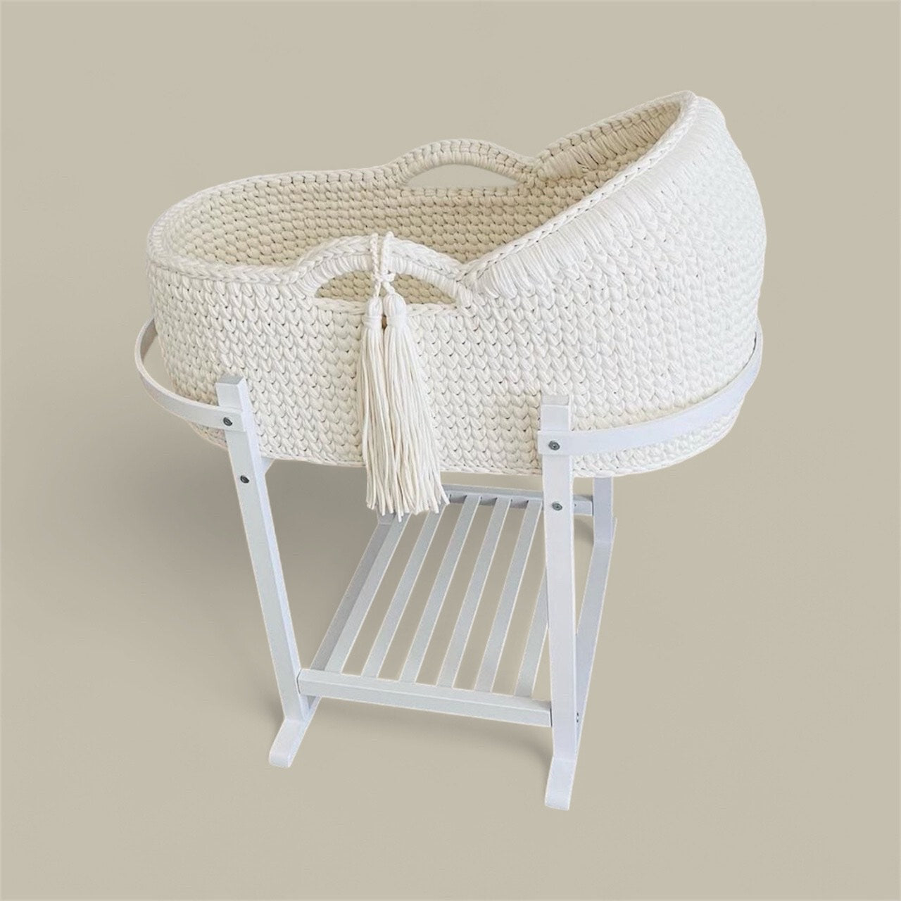 Couffin Blanc crème 70x35 cm