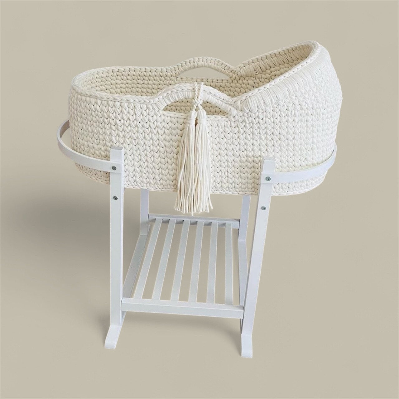 Couffin Blanc crème 70x35 cm