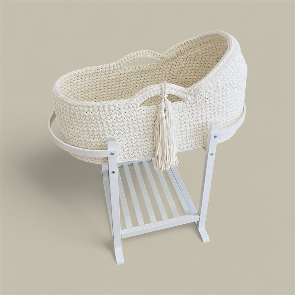 Couffin Blanc crème 70x35 cm