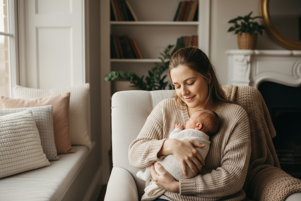 Mère avec son enfant