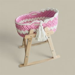 Mini Couffin 40x25 cm avec matelas et oreiller